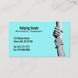 Physical Therapist Business Cards
