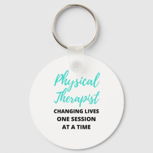Physical Therapist Changing Lives One Session 2 Key Ring
