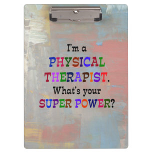 Physical Therapist Clipboard