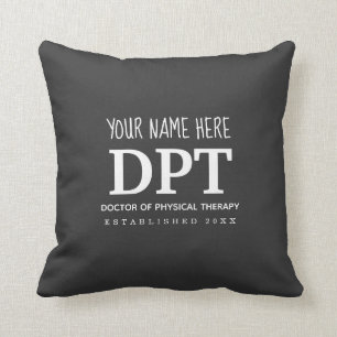 Physical Therapist DPT Simple Custom  Cushion