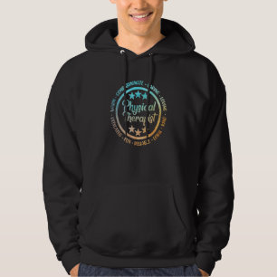 Physical Therapist Facts Physiotherapy Therapy Gra Hoodie