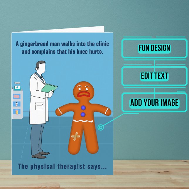 Physical Therapist Funny Birthday Card (Looking for the perfect card for that talented physical therapist friend of yours?)