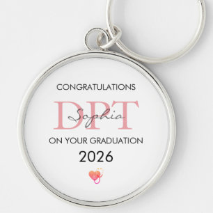 Physical Therapist Graduation Personalised Class o Key Ring