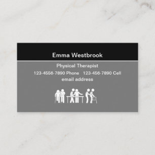 Physical Therapist Medical Business Cards