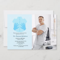 Physical Therapist Photo Graduation Invitation