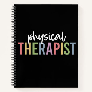 Physical Therapist PT Graduate Physiotherapy Gifts Notebook