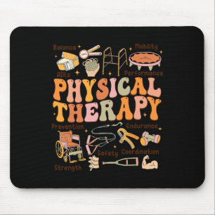 Physical Therapist Pt Pta Fall Thanksgiving Physic Mouse Mat