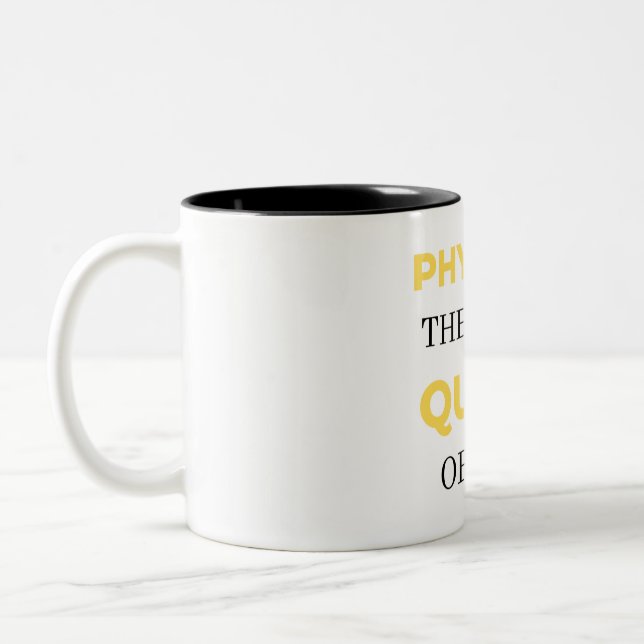 Physical Therapist Queen Of Pain 2 Two-Tone Coffee Mug (Left)