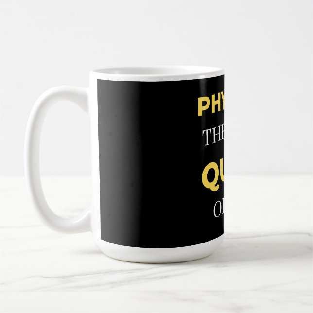 Physical Therapist Queen Of Pain Coffee Mug (Left)