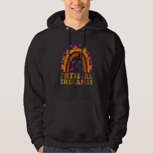 Physical Therapist rainbow halloween physical ther Hoodie