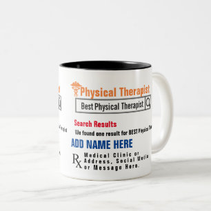 Physical Therapist Search Gift Mug