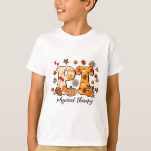 Physical Therapist Shirt Pt Fall Thanksgiving Autu