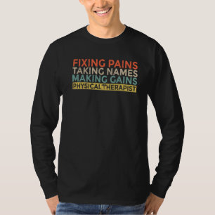Physical Therapist Speech And Massage Therapy Chir T-Shirt