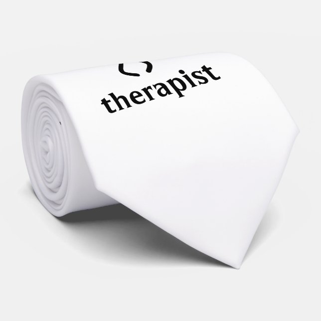 Physical Therapist T-Shirts and Gifts Neck Tie (Rolled)