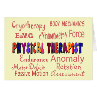 Physical Therapist Terminology Gifts