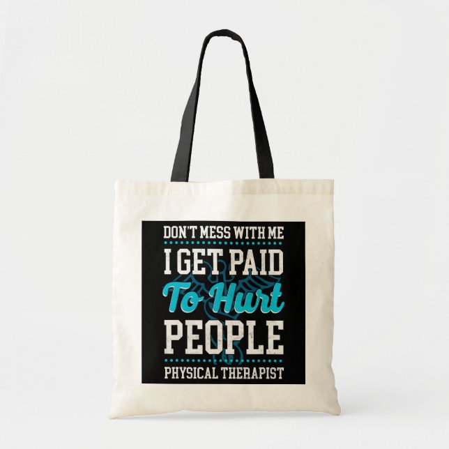 Physical Therapist Therapy Assistant  Tote Bag (Front)