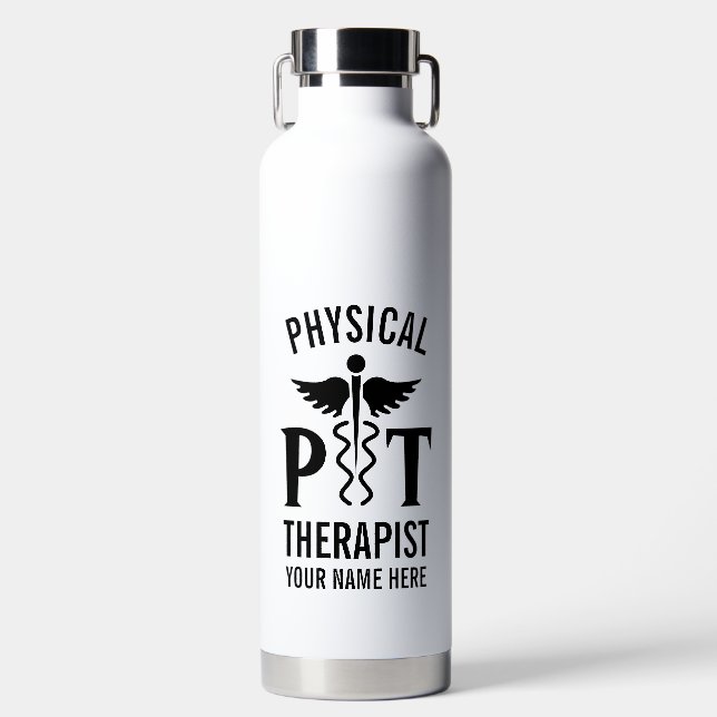 physical therapist water bottle  (Front)