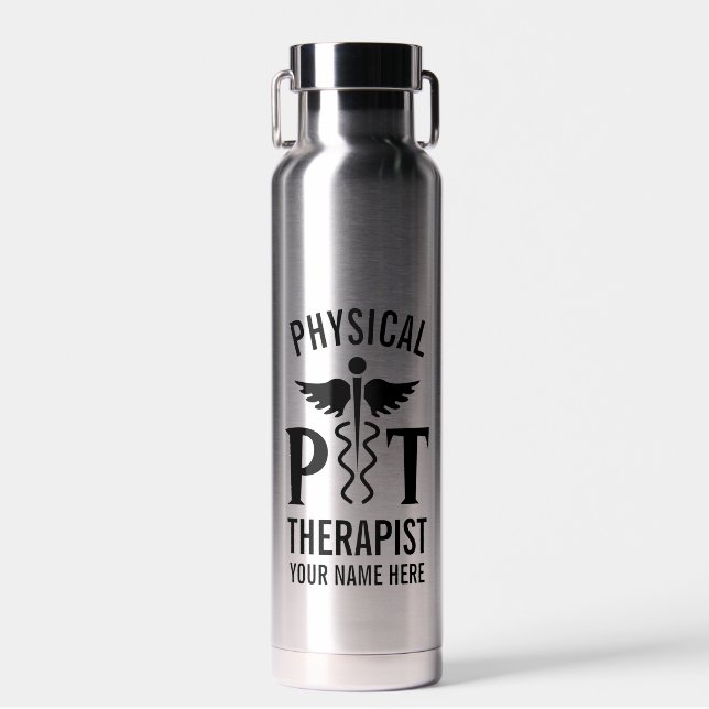 physical therapist water bottle  (Front)