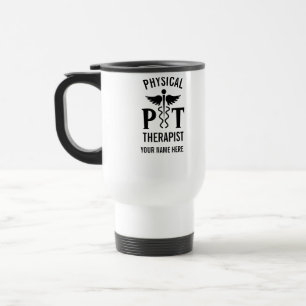 physical therapist water bottle travel mug
