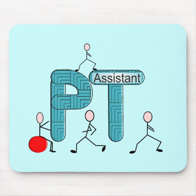 Physical Therapy Assistant Gifts Mouse Mat (Front)