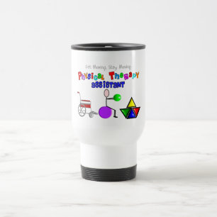 Physical Therapy Assistant Gifts Unique Graphics Travel Mug