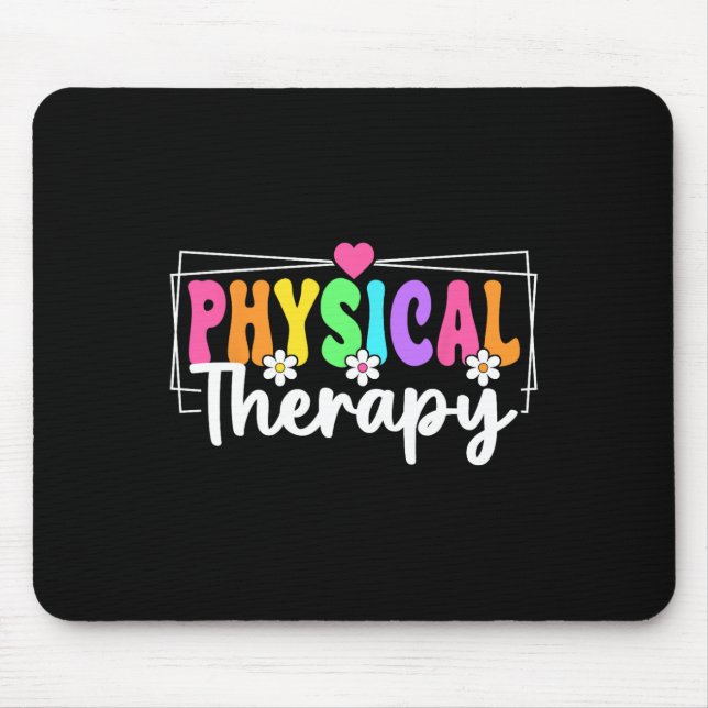 Physical Therapy Back To School Physical Therapist Mouse Mat (Front)
