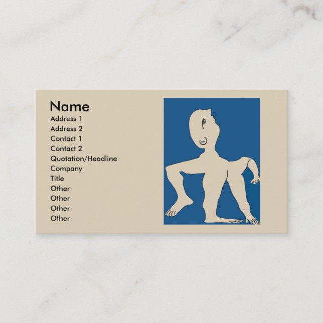 Physical Therapy, Chiropractor,  , Add Text Business Card (Front)