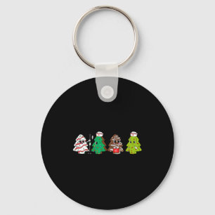 Physical Therapy Christmas Cake Tree Nurse Xmas Pa Key Ring
