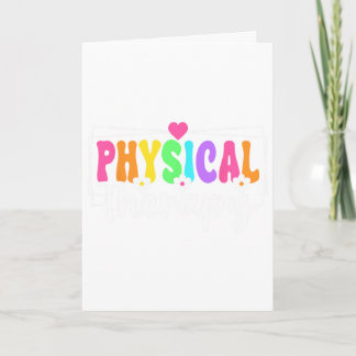 Physical Therapy Ck To School Physical Therapist  Card