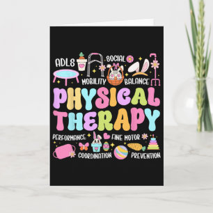 Physical Therapy Easter Bunny Physical Therapist E Card
