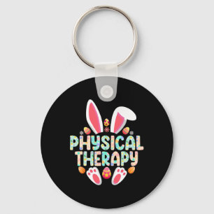 Physical Therapy Easter Bunny Physical Therapist Key Ring