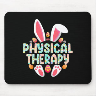 Physical Therapy Easter Bunny Physical Therapist  Mouse Mat
