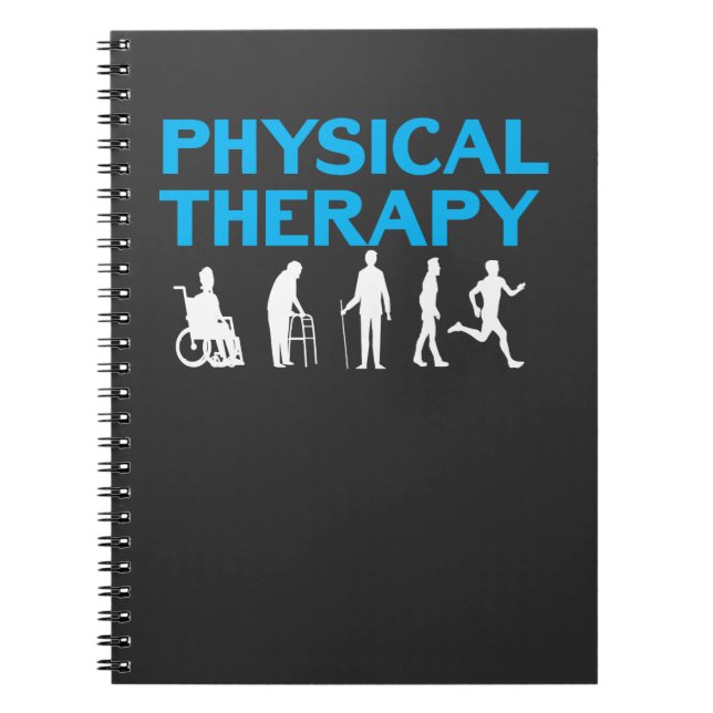 Physical Therapy Evolution Physiotherapy PT Notebook (Front)