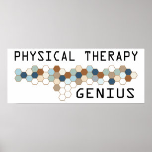 Physical Therapy Genius Poster