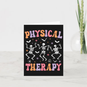Physical Therapy Halloween Fun Physical Therapist  Card