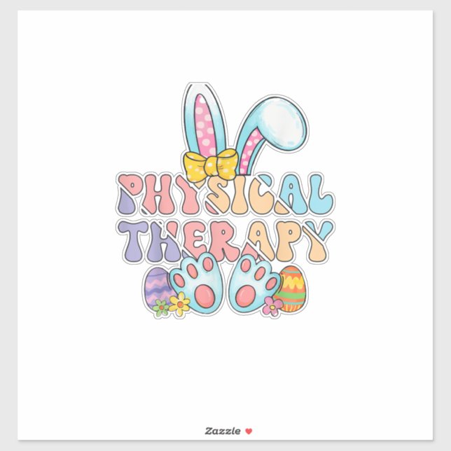 Physical Therapy Happy Easter Bunny Eggs PT Therap (Sheet)