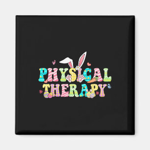 Physical Therapy Happy Easter Pt Therapist Bunny E Magnet