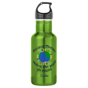 Physical Therapy Makes the World Go Round 532 Ml Water Bottle