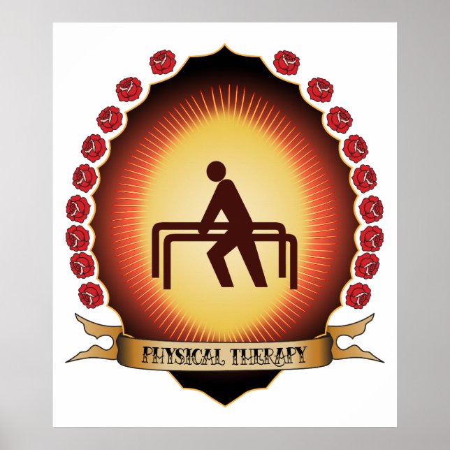 Physical Therapy Mandorla Poster (Front)