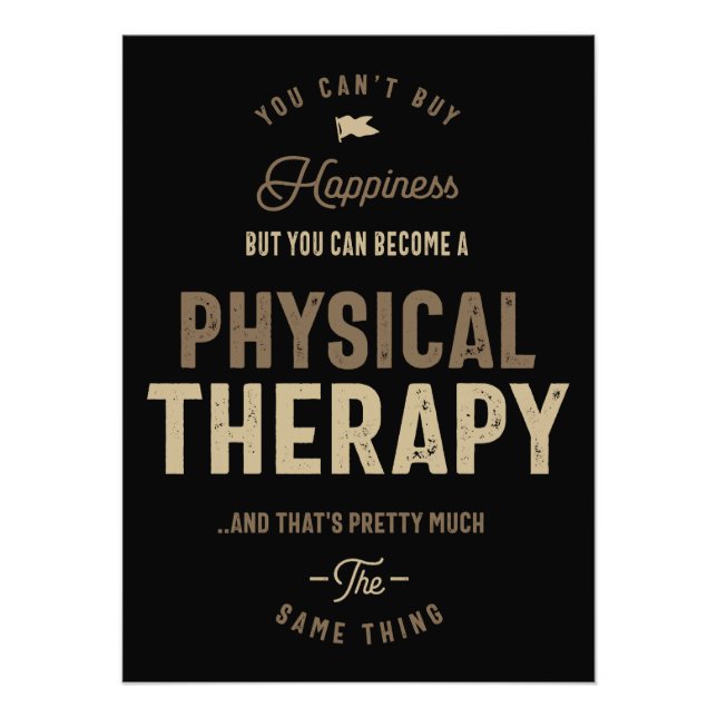 Physical Therapy Photo Print (Front)