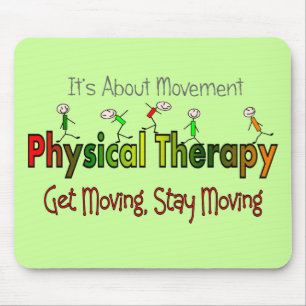 Physical Therapy Products and Gifts Mouse Mat