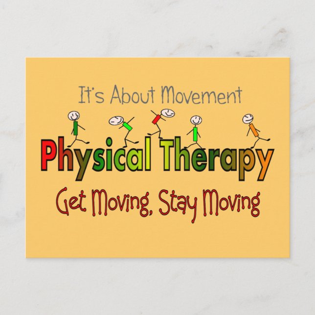Physical Therapy Products and Gifts Postcard (Front)