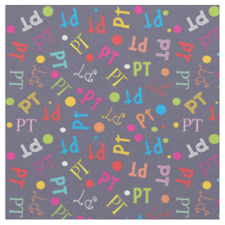 Physical Therapy PT Navy Fabric