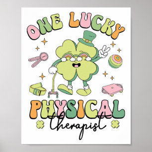 Physical Therapy Pt Patricks Day Physical Therapis Poster