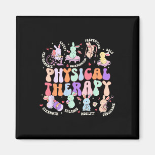Physical Therapy Pt Physical Therapist Easter Day  Magnet