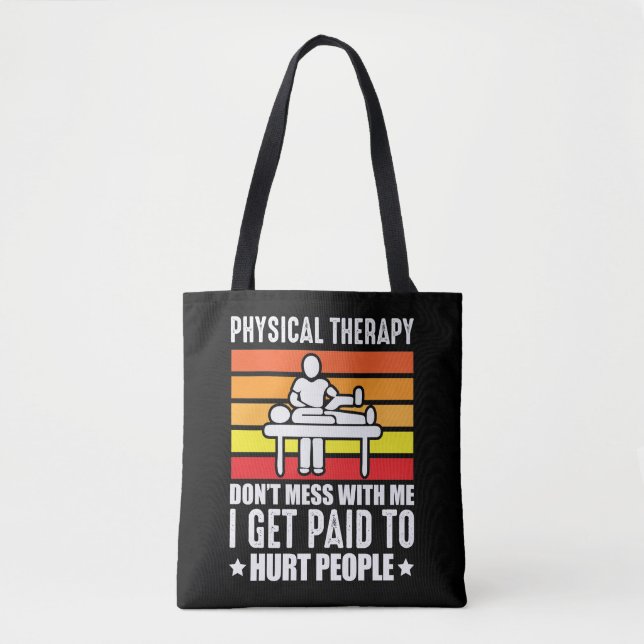 Physical Therapy PT physio massage assistant Tote Bag (Front)