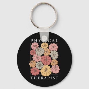 Physical Therapy Pumpkin Fall Pt Therapist Thanksg Key Ring