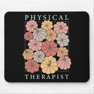Physical Therapy Pumpkin Fall Pt Therapist Thanksg Mouse Mat