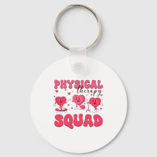 Physical Therapy Squad Valentines Day Pt Pta Vale Key Ring