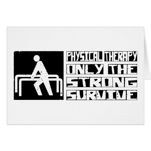 Physical Therapy Survive (Front Horizontal)